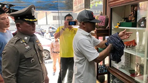 เตาปูน-ตามล่าจับตีนแมวเก๋า มีประวัติเพียบ งัดร้านของเก่าช่วงหยุดปีใหม่