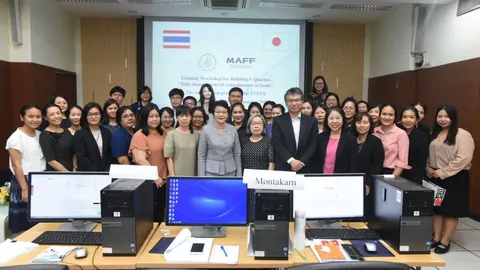 มกอช.เชิญกูรูญี่ปุ่น ติวเข้มสารปนเปื้อนสินค้าเกษตร-อาหาร ให้ จนท.ไทย