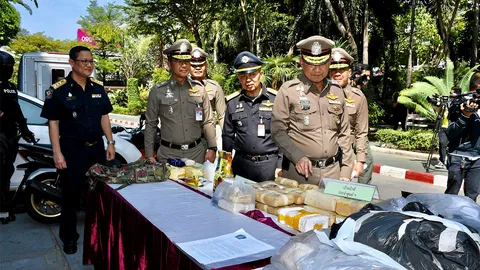 ตำรวจขยายผลจับยาลอตใหญ่ ตะครุบ 3 เดนคุกแก๊งเขาบิน
