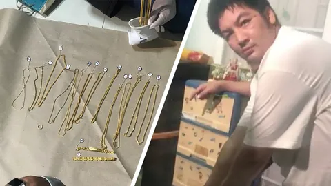 ทองซุกบ้านเมีย ตำรวจเจอของกลางเพิ่ม อีกสามบาทสุดท้ายให้เพื่อนไปขาย