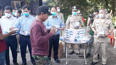 ด่านอรัญฯ สั่งคุมเข้มไวรัสโคโรน่า หลังเขมรพบผู้ป่วยแล้ว 1 ราย