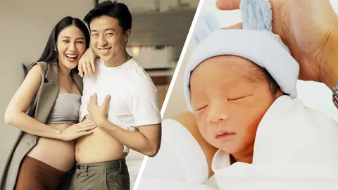 สายไหม มณีรัตน์ คลอดลูกชาย น้องซันซัน แข็งแรงปลอดภัยทั้งแม่ลูก