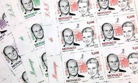 เผยของระลึก ฉลองสมรสกษัตริย์แห่งโมนาโก