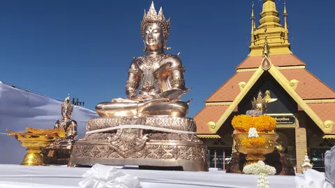 ทอ. จัดพิธีพุทธาภิเษก ”พระพุทธศาสดาประชานาถ” ประดิษฐานยอดดอยอินทนนท์