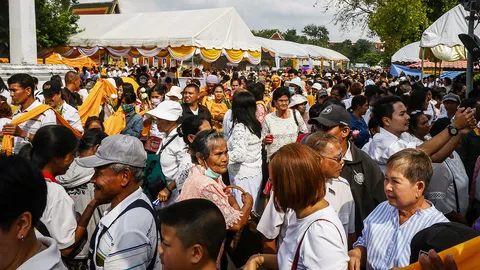 พุทธศาสนิกชนทั่วไทย ทำบุญ "วันมาฆบูชา" หลายวัดภาคใต้ เวียนเทียนกลางวัน