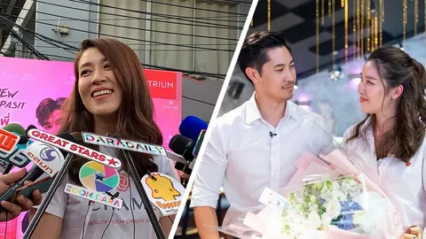 เชียร์ ฑิฆัมพร ตอบหลังข่าว ไฮโซบิ๊ก ทำเซอร์ไพรส์ขอแต่งงาน (คลิป)