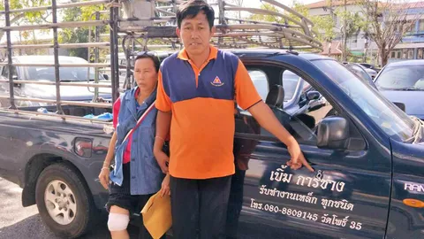 ผัวเมียสุราษฎร์ เผยนาทีหลงเข้าทางปืน จ่าคลั่ง เชื่อรอดเพราะพระช่วย