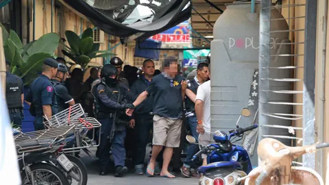 กทม.ระทึกรัวปืนถล่มกว่า-50 นัด ฟัน 4 ข้อหาเสี่ยค้าเสื้อ (คลิป)