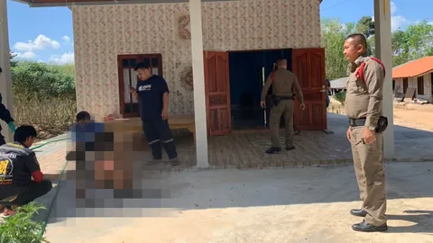 สลด หนุ่มติดยา คาดน้อยใจพ่อ ไม่ให้เอารถไปใช้ จุดไฟเผาตัวเอง สาหัส 