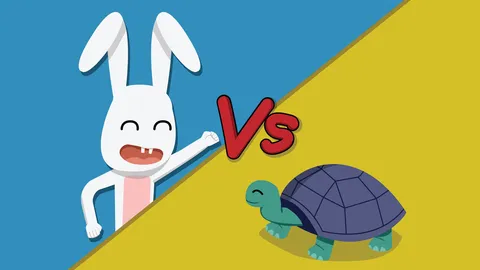 ชักธงรบ : ลู่แข่งใหม่กระต่ายกับเต่า