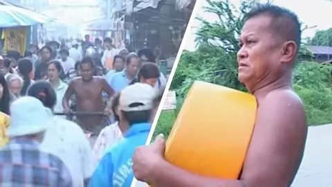 ชีวิตล่าสุด “ลุงเสรี คนบุญผู้หยาบช้า” ล้มพับกลางถนน สุดลำบาก ความดีย้อนกลับคืน 