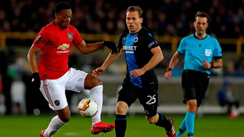 ตัดเกรดแข้ง "แมนฯยู" เกมบุกเสมอ "คลับ บรูซ" ยูโรปา 32 ทีม นัดแรก