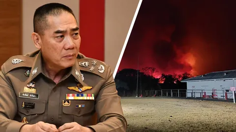 ด่วน ผบ.ตร.สั่งทุกหน่วย ช่วยเหลือไฟไหม้ ลามใกล้ “เตรียมทหาร-จปร.”