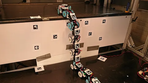 ออกแบบหุ่นยนต์ค้นหากู้ภัยเลียนแบบงู