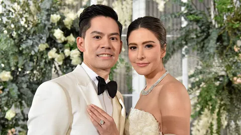 "กรณ์-ศรีริต้า" จัดฉลองวิวาห์ สุดโรแมนติก บ่มเพาะรัก 4 ปี