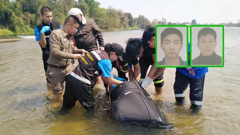 ด่วน ตร.ย่างกุ้ง รวบแล้ว 2 ใน 4 คนร้าย ฆ่ายัดกระเป๋าหนุ่มจีนทิ้งน้ำปิง