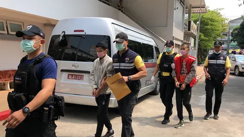 เมียนมาส่งผู้ต้องหาชาวจีน คดีฆ่ายัดกระเป๋าทิ้งน้ำปิงอีก 2 รายให้ตร.ไทย