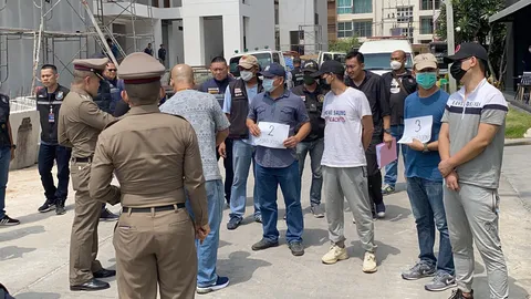 รอง ผบช.ภาค6 คุม 2 ผู้ต้องหาคดีฆ่ายัดกระเป๋า ทำแผนที่บ้านพักพัทยา