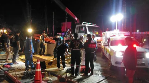 พุ่งเสยรถเครน โชเฟอร์ 6 ล้อดับ วันเกิดครบ 40 ปี