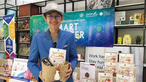 Business on my way : "ท่าช้าง ขนมครกไทย" คิดการณ์ไกล...โกอินเตอร์