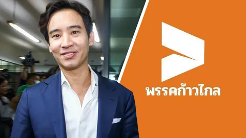 เปิดโลโก้ "พรรคก้าวไกล" สีส้มคล้ายสัญลักษณ์ "อดีตพรรคอนาคตใหม่" 