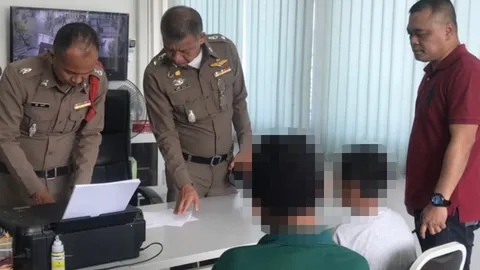 ตำรวจเชิญผู้ปกครองเด็กขับกระบะ กลางเมืองชลบุรี ตักเตือน-ปรับ 1 พัน