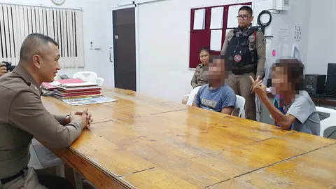 ลูกสาวรับ ทุบตีแม่ อ้างปีนรั้วหนี ลูกเขยโบ้ยเมียทำ ไม่รอดโดนคดีทั้งคู่