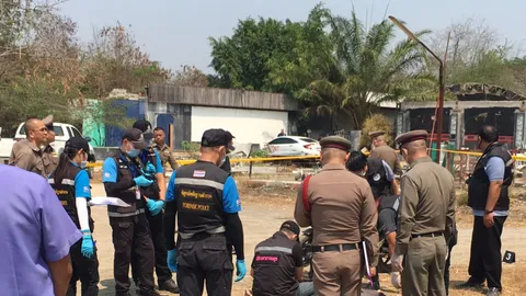 หนุ่มลำพูนเลือดร้อนแทงรุ่นน้องดับคาที่ เหตุจากเงินพันบาท คอตกเดินเข้าคุก