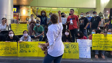 โควิด-19 พ่นพิษ ผู้ค้าพันธุ์ทิพย์ งามวงศ์วาน ประท้วงลดค่าเช่า 50%