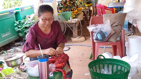 ปิดคำชะโนดหนีโควิด-19 แม่ค้าขอสู้วิกฤติ รอวันเปิดเกาะ คอหวยจะเดินทางมา