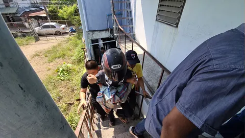 จับแล้วพ่อเลี้ยงโหดวัย 21 ปี รับทุบ 7 ขวบดับ รำคาญเด็กไอเสียงดัง