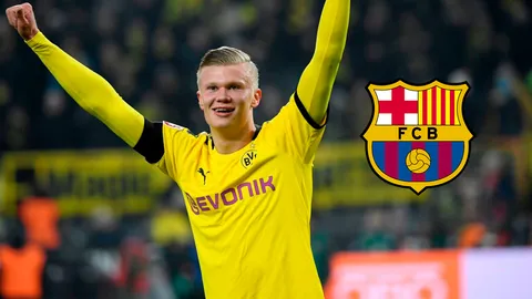 สื่อกระทิงปูด ปธ.บาร์ซา เล็งคว้า "ฮาแลนด์" ก่อน "มาร์ตีเนซ"