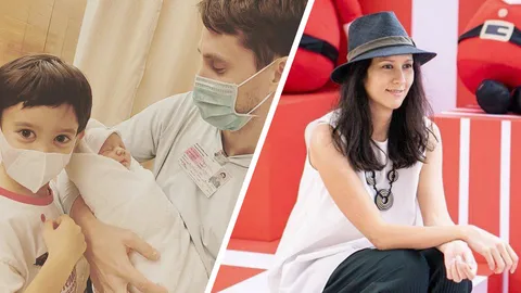 ญารินดา บุนนาค คลอดลูกสาว น้องอารี อบอุ่นมีสามี-ลูกชาย อยู่เคียงข้าง