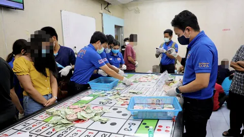 ทลายบ่อน 