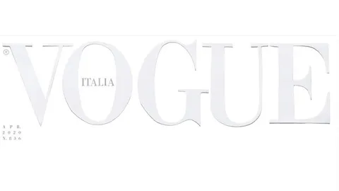 นิตยสาร Vogue Italia เผยภาพปก สีขาวล้วนเป็นครั้งแรกในประวัติศาสตร์