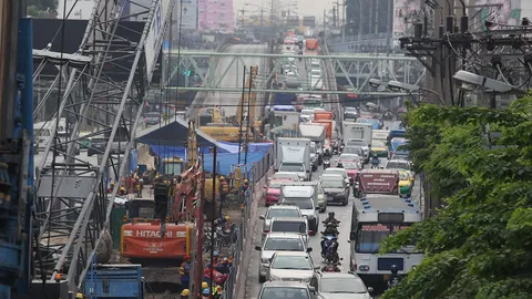 เริ่มปิดคืนนี้สะพานบางกะปิ รื้อหลบสายสีเหลือง 2 ปี-แนะทางเลี่ยง 8 เส้นทาง