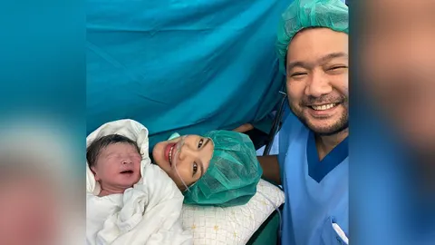 บอย ตรัย ปลื้ม ภรรยาคลอดลูกชาย น้องขุนเขา พร้อมเผยความหมายชื่อสุดซึ้ง