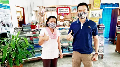 มองทั่วทิศเมืองไทย : หน้ากากอนามัย “ผ้าทอเขาเต่า”