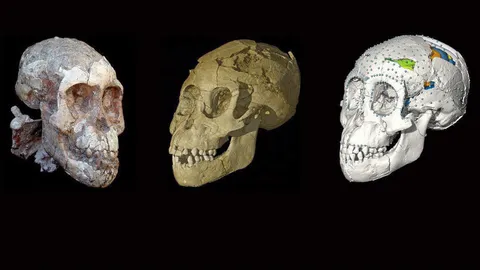 กะโหลกโบราณช่วยแกะรอยวิวัฒนาการ