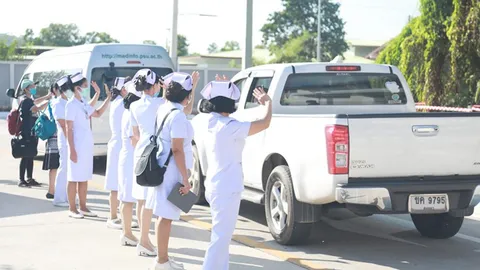 รพ.สงขลานครินทร์ สาขา 2 ส่งผู้ป่วยโควิด-19 หายดีกลับบ้านอีก 3 ราย