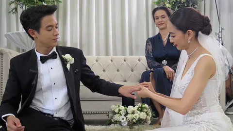 "เจมส์" ควง "แต้ว" วิวาห์สมใจ อวสาน "เล่ห์บรรพกาล"