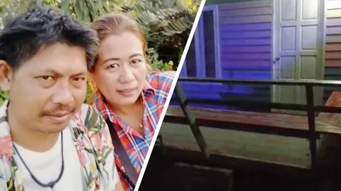 ผัวทะเลาะเมียโมโห ไม่ให้เงินซื้อเหล้า เปิดมุ้งชัก 11 มม.ยิงเมียดับคาที่