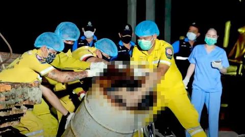 จมถังน้ำ