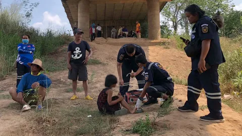 พี่สาววัย 15 สละชีวิตช่วยน้อง 9 ขวบที่จะจมน้ำรอด ขณะมางมหอยในลำน้ำพอง