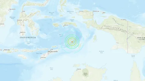 อินโดฯ ระทึก แผ่นดินไหว 6.8 เขย่าทะเลบันดา ไม่มีเตือนสึนามิ