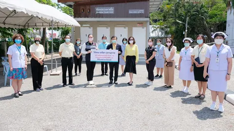 "โปรเม" ใจบุญ มอบห้องตรวจเชื้อโควิดให้ รพ.ชลบุรี