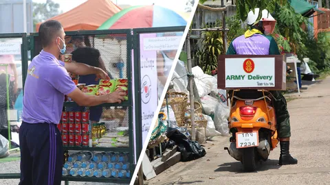 ร.2 รอ. เปิด 'ค่ายจักรพงษ์' จัด ตู้ปันสุข เติมใจให้ปชช.สู้ภัยโควิด