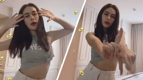 คิมเบอร์ลี่ โชว์สเตปเต้นเบาๆ แต่น่ารักเซ็กซี่ เห็นแล้วใจละลาย (คลิป)