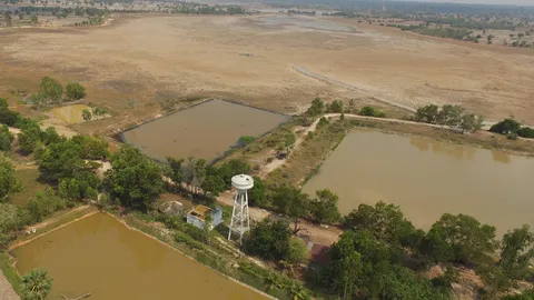 บ่อโจ้โก้ แห่งน้ำใหญ่ของยโสธรแห้งขอด หลังเจอแล้งรุนแรงสุดในรอบ 40 ปี