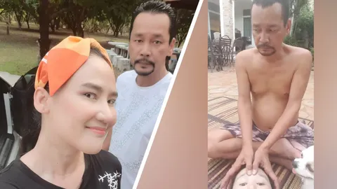 ดูแลกันง่ายๆ เท่ง เถิดเทิง นวดคลายปวดให้เมียรักอย่างตั้งใจ (คลิป)